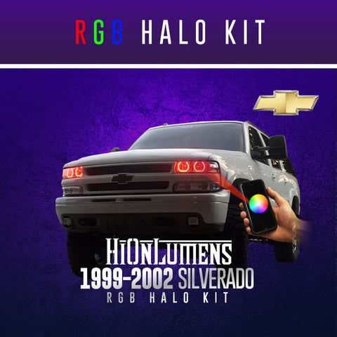 1999-2002 Silverado RGB Halo Kit