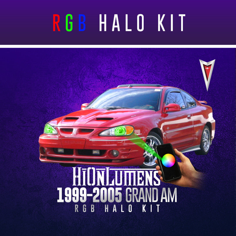 1999-2005 Pontiac Grand Am RGB Halo Kit