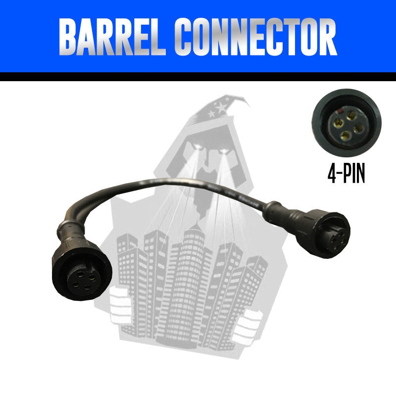 4-Pin Barrel Connector