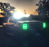 07-13 GMC Sierra Halo Headlight Build