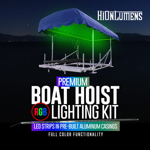 Premium RGB Boat Hoist Lighting Kit