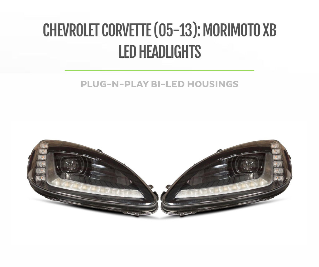 Chevrolet Corvette (05-13): Morimoto XB LED Headlights