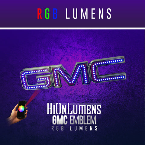 RGB Premium 2007-2015 GMC Lumens Emblem