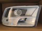 09-17 Dodge Ram Quad Lamp Paint Matched Headlights