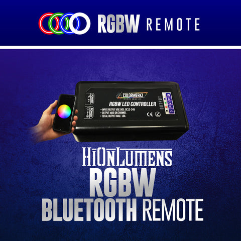 RGBW Bluetooth Remote
