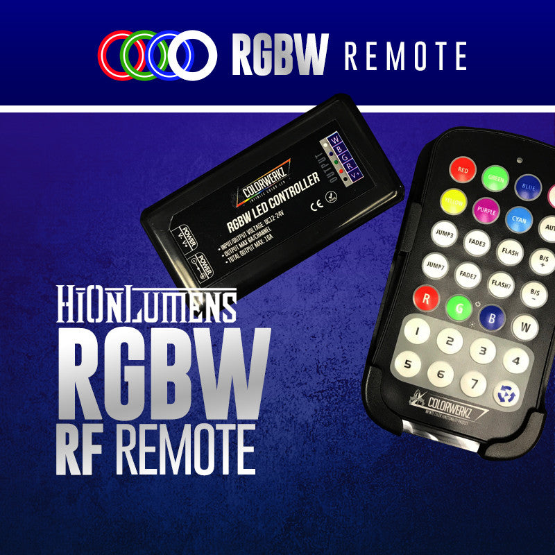 RGBW RF Remote