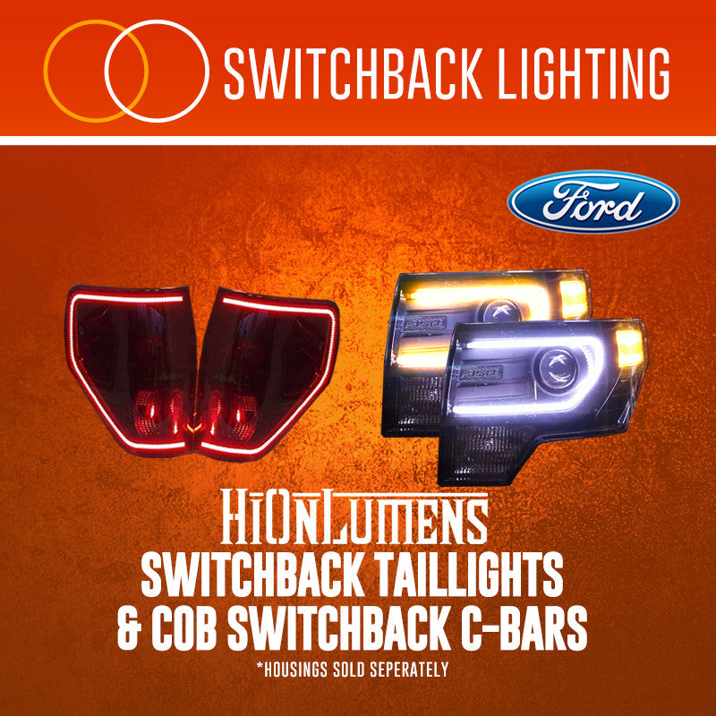 F-150 Switchback Taillights And/Or COB Switchback C-Bars