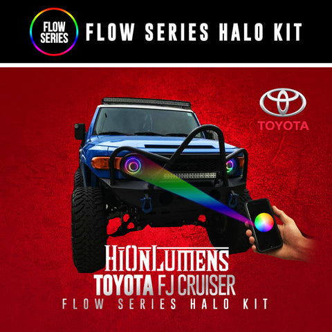 2007-2014 Toyota FJ Cruiser Flow Series Halo Kit
