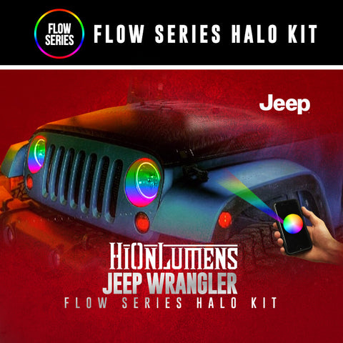 Jeep Wrangler Flow Series Halo Kit